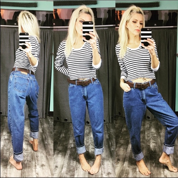 Vintage Levi’s 512 High Waist Slim Fit Tapered Leg - Picture 2 of 16